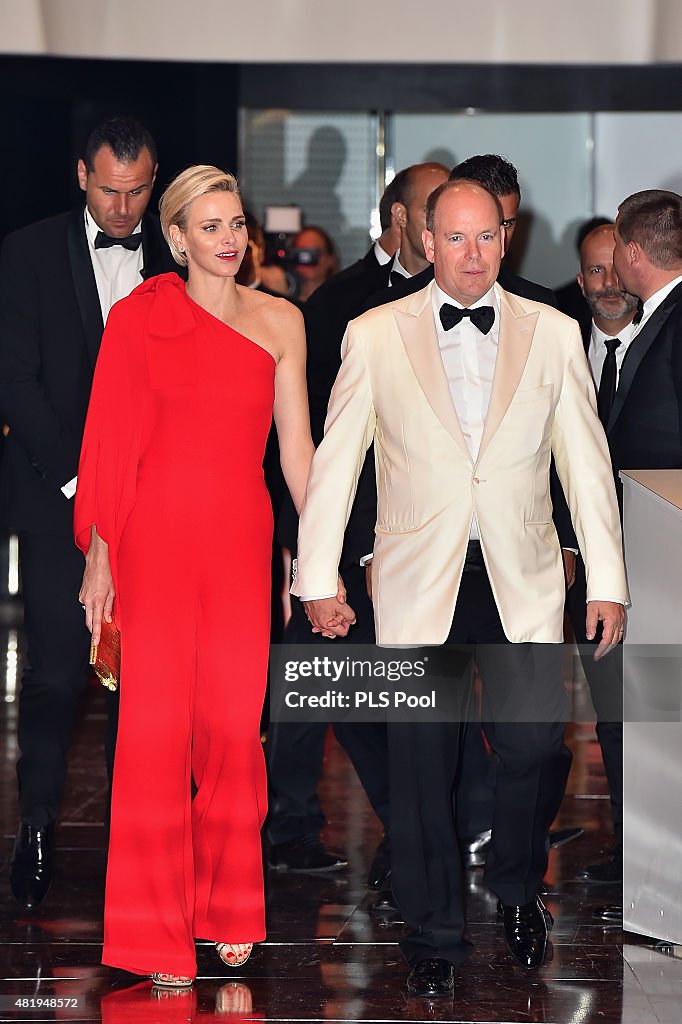 Monaco Red Cross Ball Gala