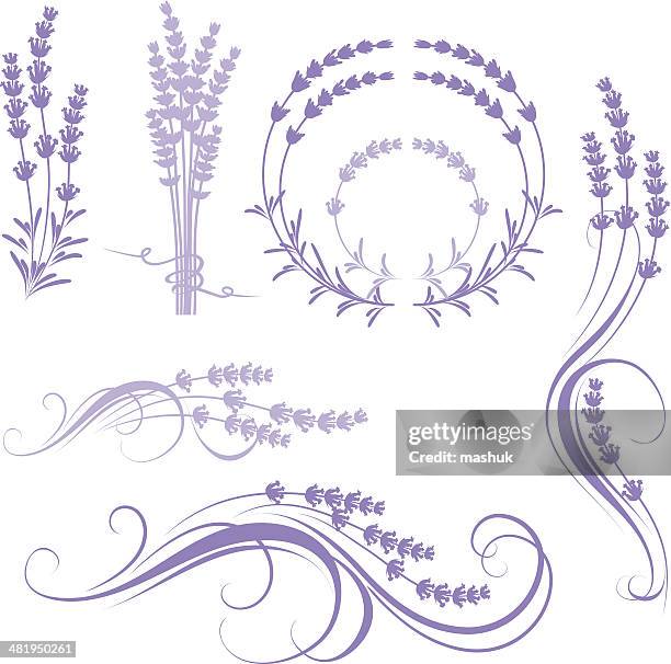 - lavendel - aromatherapy stock-grafiken, -clipart, -cartoons und -symbole