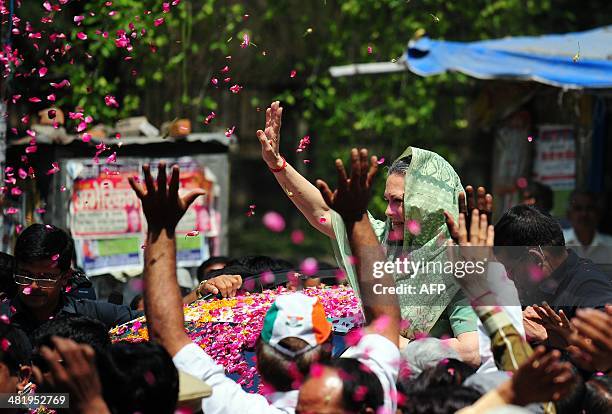 Congress Rally Rai Bareilly Rae Bareilly Photos and Premium High Res Pictures - Getty Images