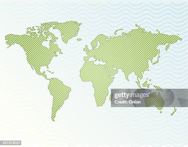 182 Accurate World Map Vector High Res Illustrations - Getty Images