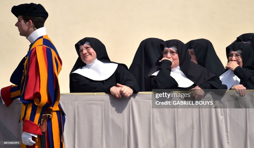 VATICAN-POPE-AUDIENCE