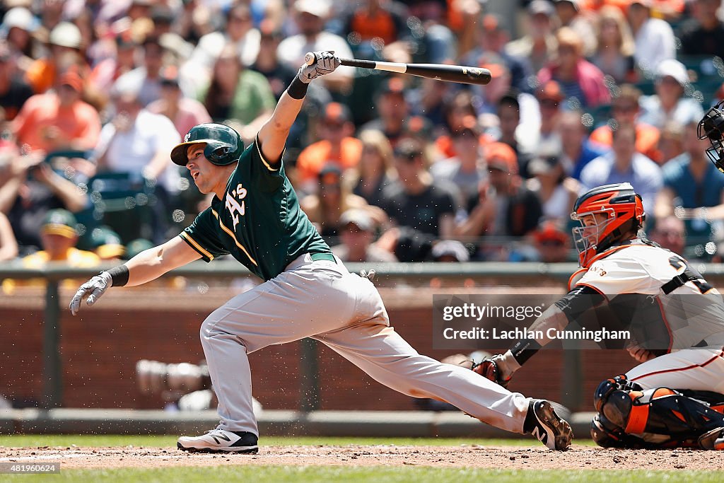 Oakland Athletics v San Francisco Giants