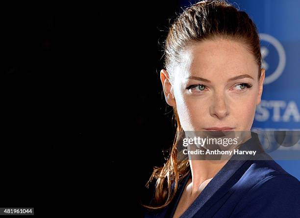 Rebecca Ferguson attends an exclusive screening of "Mission: Impossible Rogue Nation" at BFI IMAX on July 25, 2015 in London, England.