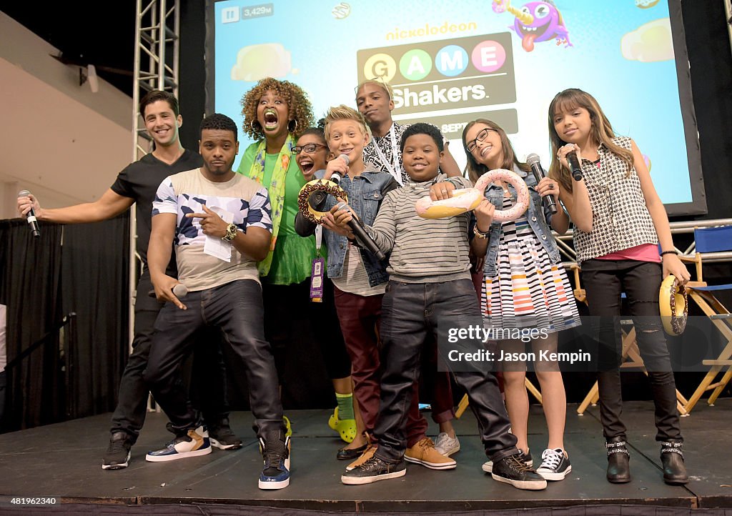 Nickelodeon's Game Shakers At VidCon 2015