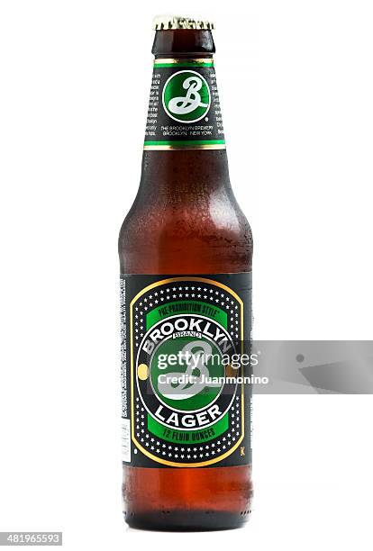 brooklyn lager beer - lager stock pictures, royalty-free photos & images