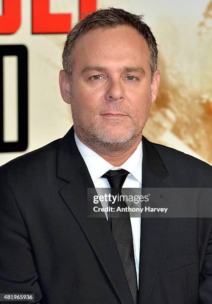 Producer Bryan Burke attends an exclusive screening of "Mission: Impossible Rogue Nation" at BFI IMAX on July 25, 2015 in London, England.