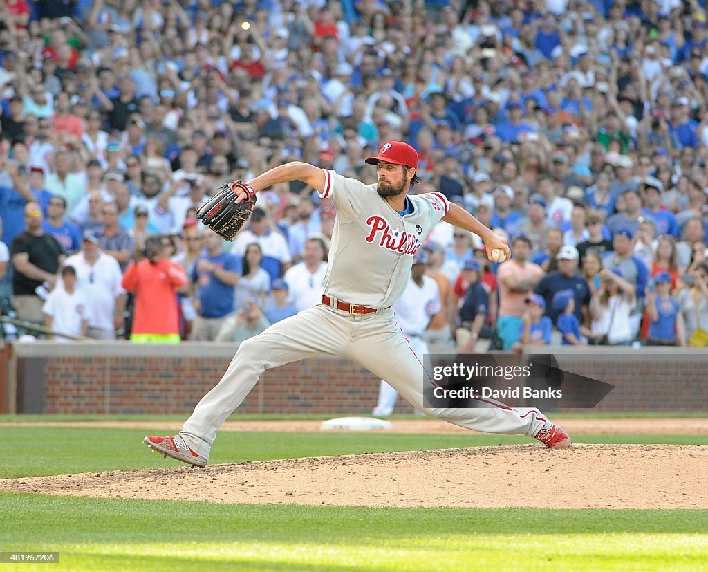 Philadelphia Phillies v Chicago Cubs