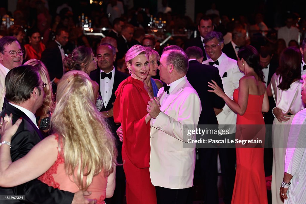 Monaco Red Cross Ball Gala