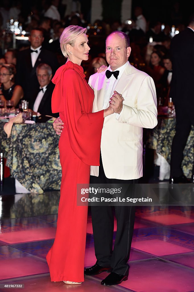 Monaco Red Cross Ball Gala