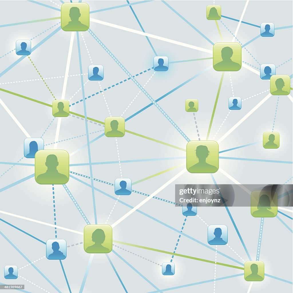 Social Networking Background Seamless Social Network Background High-Res Vector Graphic - Getty Images