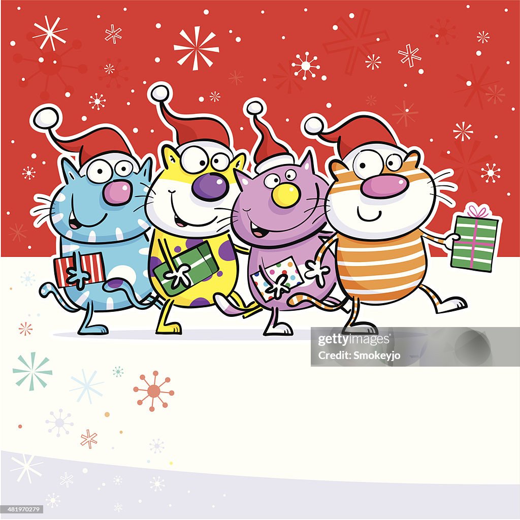 Christmas Cats