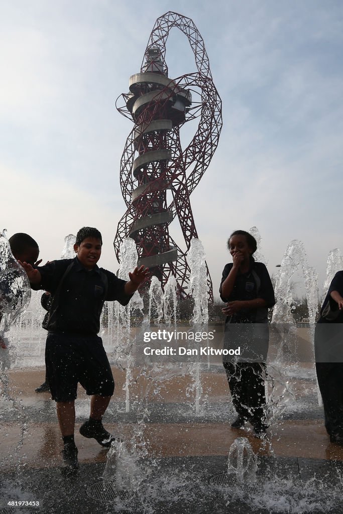 Previews Ahead Of The Opening Of The Queen Elizabeth Olympic Park And Orbit