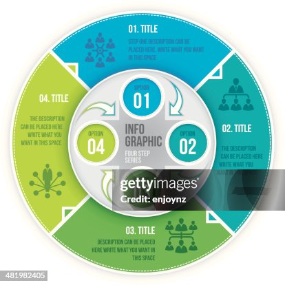 Four step infographic Four step infographic