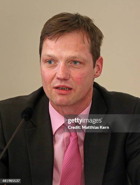 Prof. Dr. Sebastian Braun, director of the Berlin Institute for Empirial Integration and Migration Research look on during the 'Berlin Institute for...