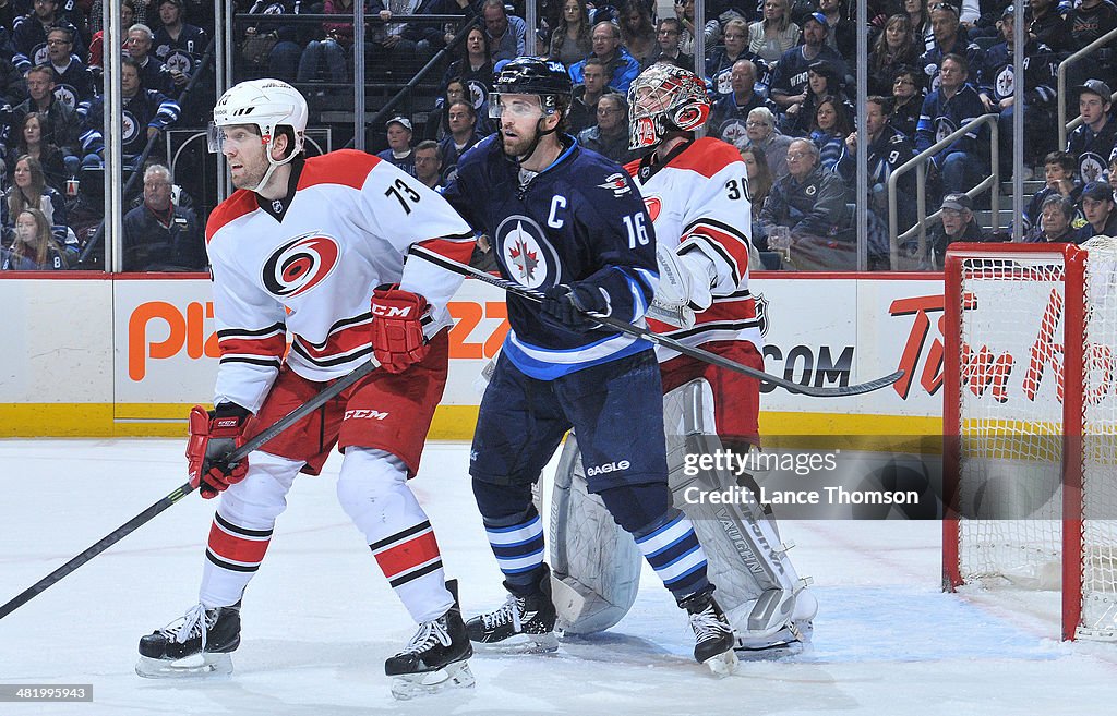 Carolina Hurricanes v Winnipeg Jets