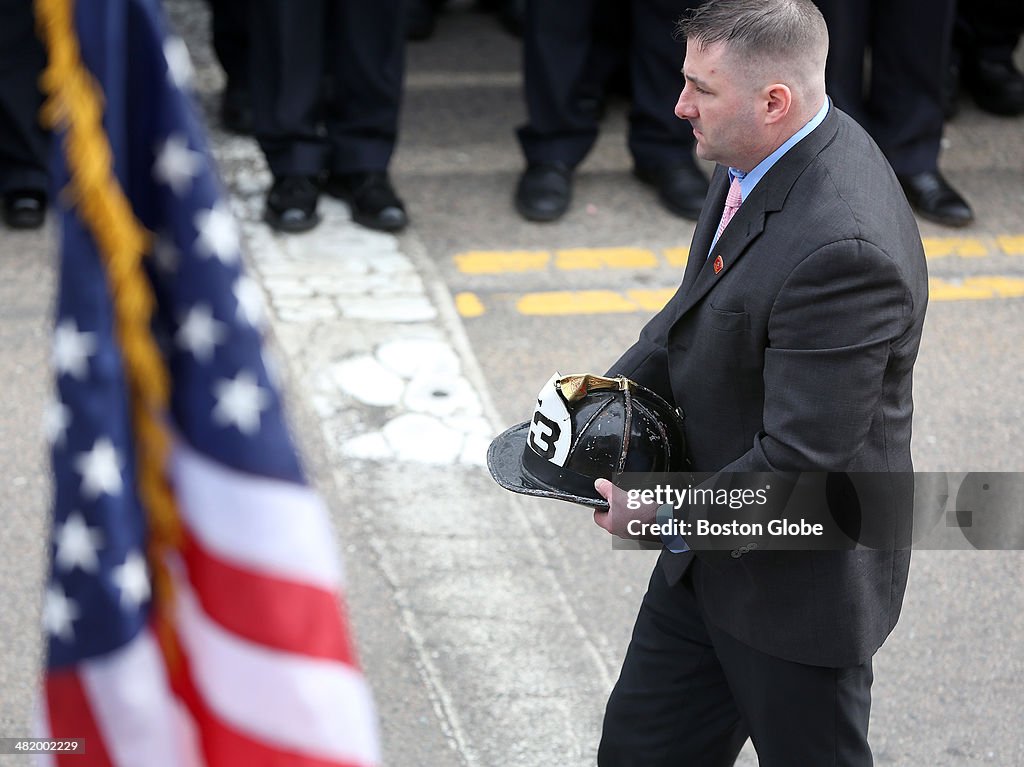 Funeral For Boston Fire Lt. Edward Walsh Jr.