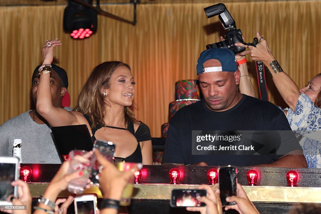 Jennifer Lopez's Birthday Celebration