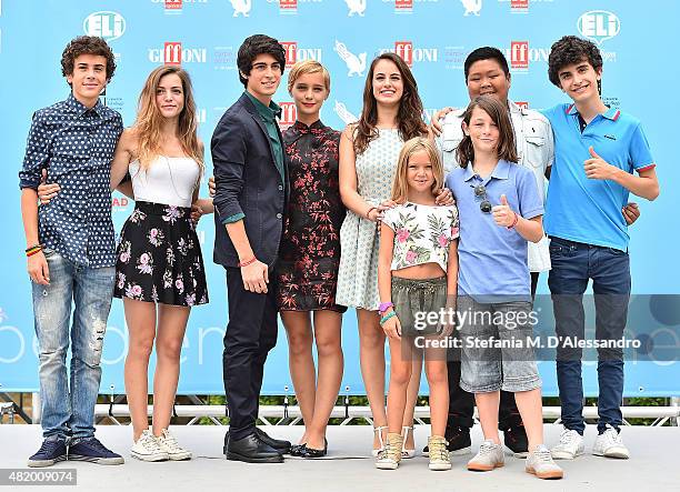 Mirko Trovato, Aurora Ruffino, Carmine Buschini, Denise Tantucci, Cloe Romagnoli, Daniel Lorenz Alviar Tenorio, Lorenzo Guidi and Pio Luigi...