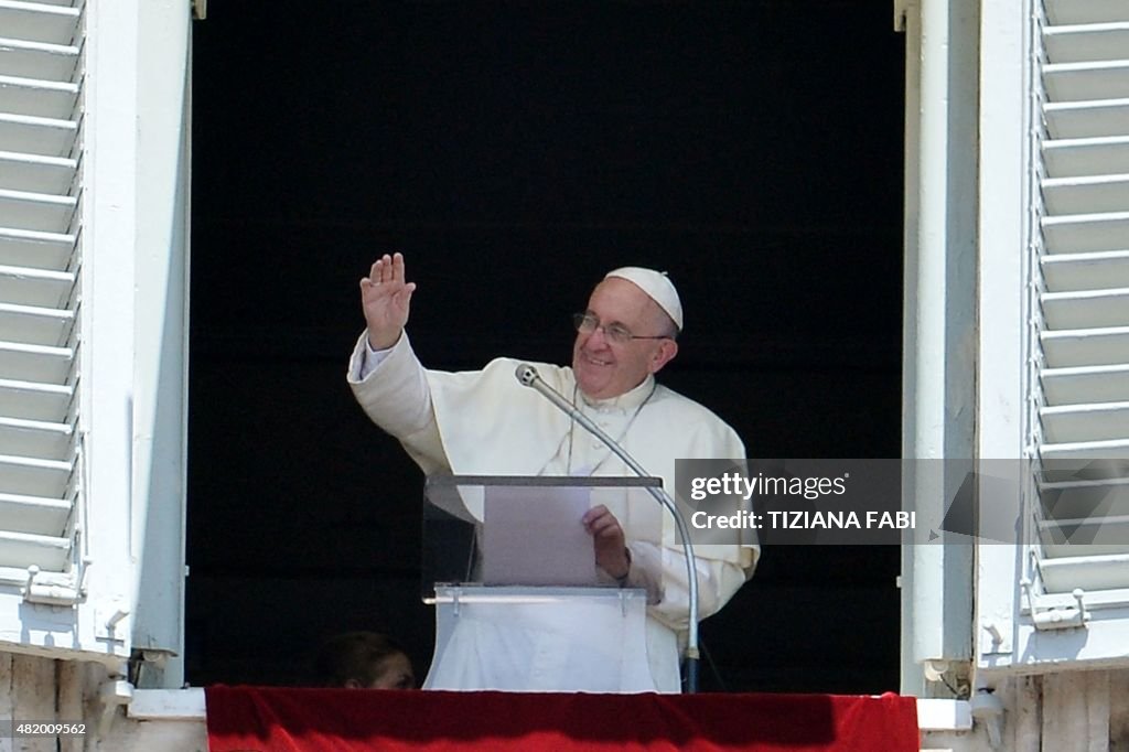 VATICAN-RELIGION-POPE-ANGELUS