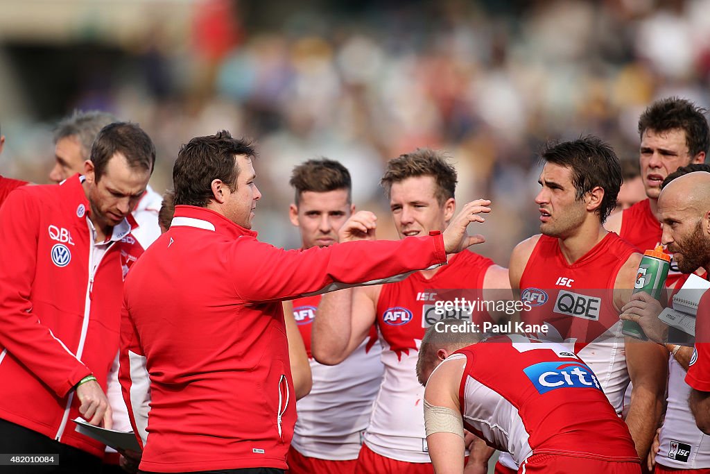 AFL Rd 17 -  West Coast v Sydney