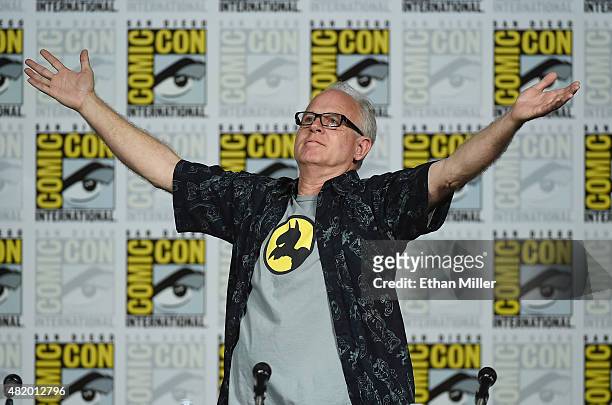 Director Mike B. Anderson arrives at "The Simpsons" panel during Comic-Con International 2015 at the San Diego Convention Center on July 11, 2015 in...