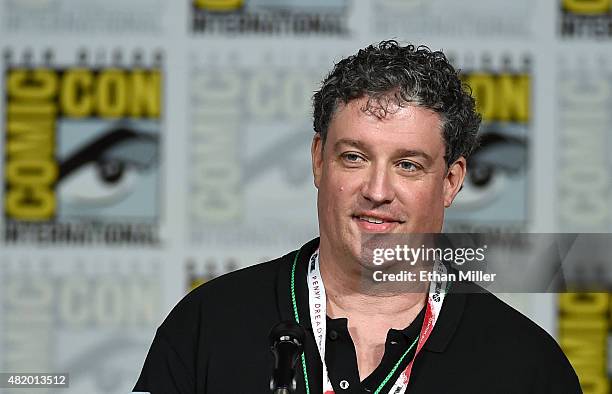 Producer/writer Al Jean attends "The Simpsons" panel during Comic-Con International 2015 at the San Diego Convention Center on July 11, 2015 in San...