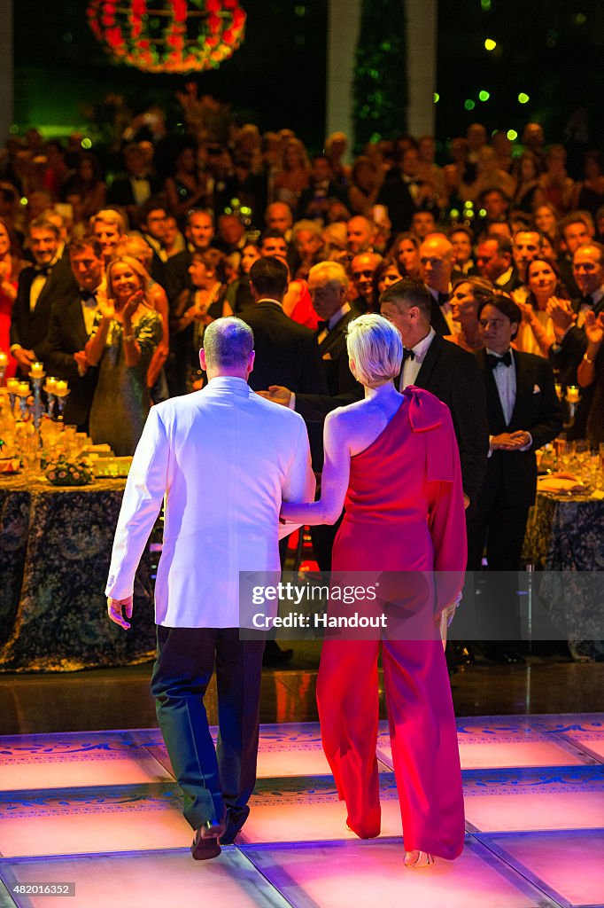 Monaco Red Cross Ball Gala