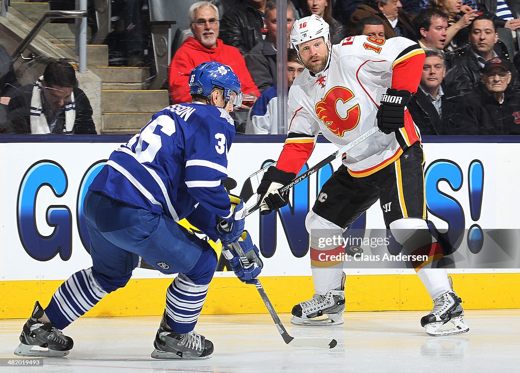 Calgary Flames v Toronto Maple Leafs