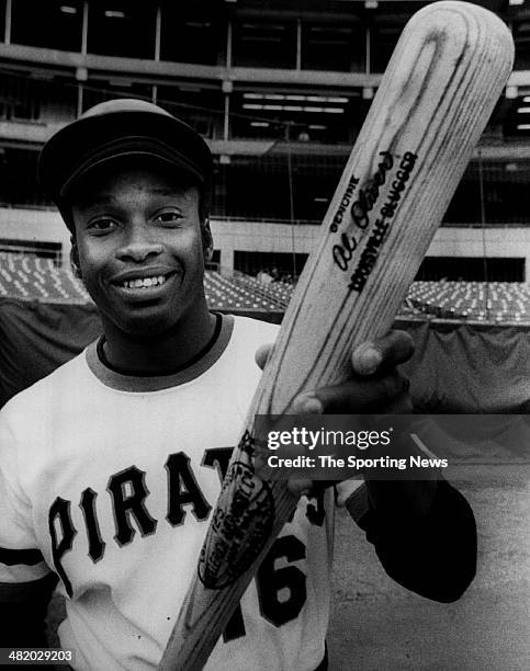 Al Oliver of the Pittsburgh Pirates poses for a photo circa 1970s.