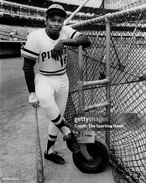 Al Oliver of the Pittsburgh Pirates poses for a photo circa 1970s.