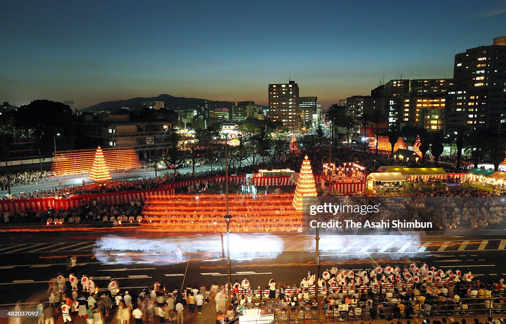 Tobata Gion Yamagasa Festival Celebrated In Kitakyushu