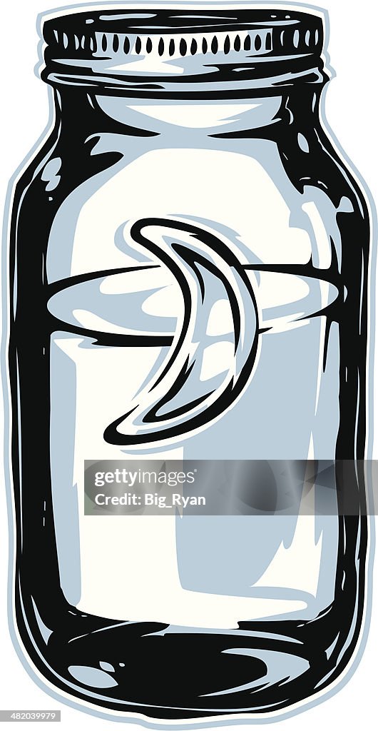 Moonshine bottle