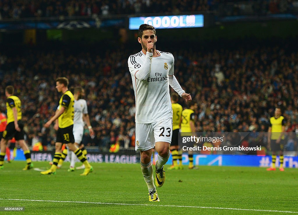 Real Madrid v Borussia Dortmund - UEFA Champions League Quarter Final