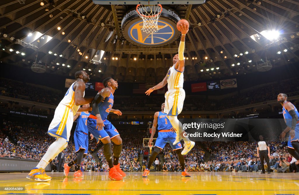 New York Knicks v Golden State Warriors