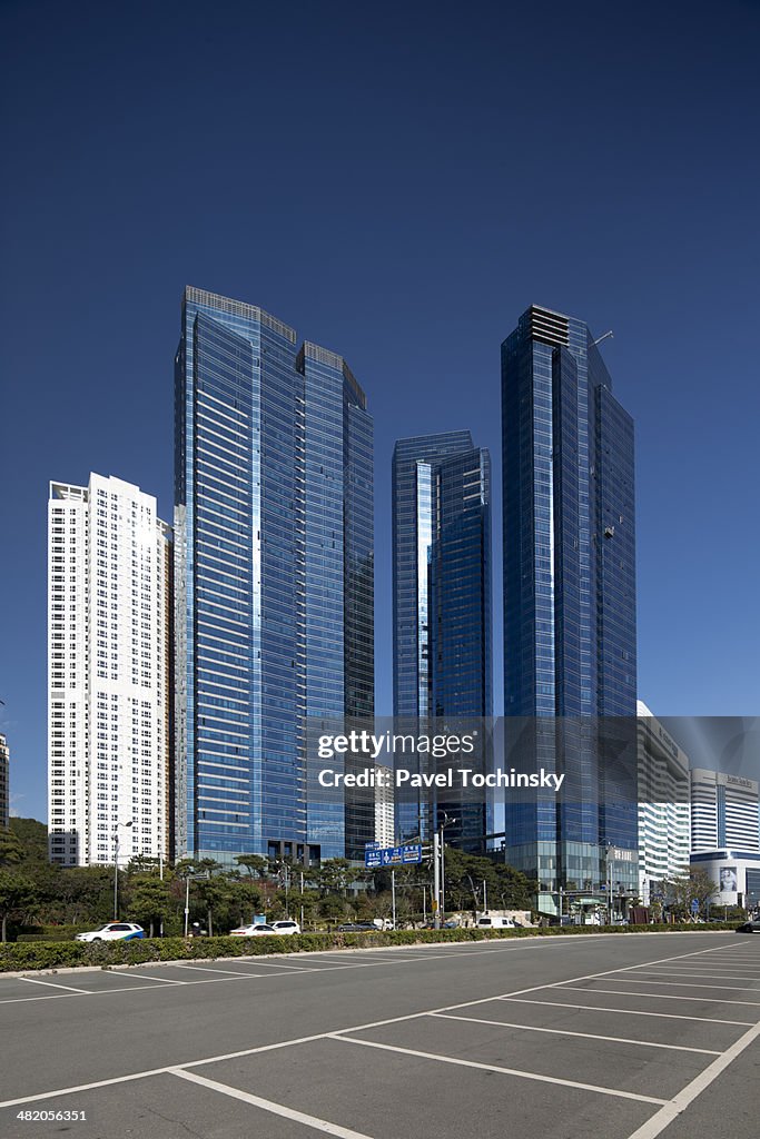 One of the many Haeundae residential condos