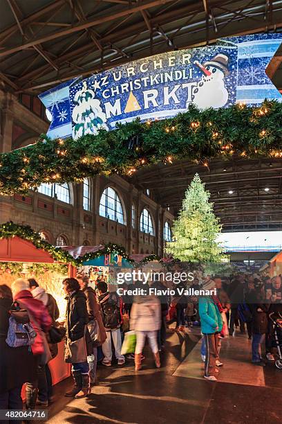 christmas in zurich, switzerland - zurich christmas stock pictures, royalty-free photos & images