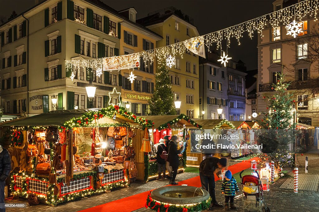 クリスマスに Zurich ,Switzerland