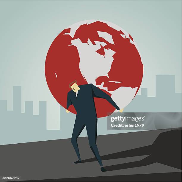 public good - environmental challenges stock illustrations