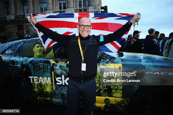Chris Froome and Jaguar Celebrate Tour de France victory Chris Froome and Jaguar Celebrate Tour de France victory