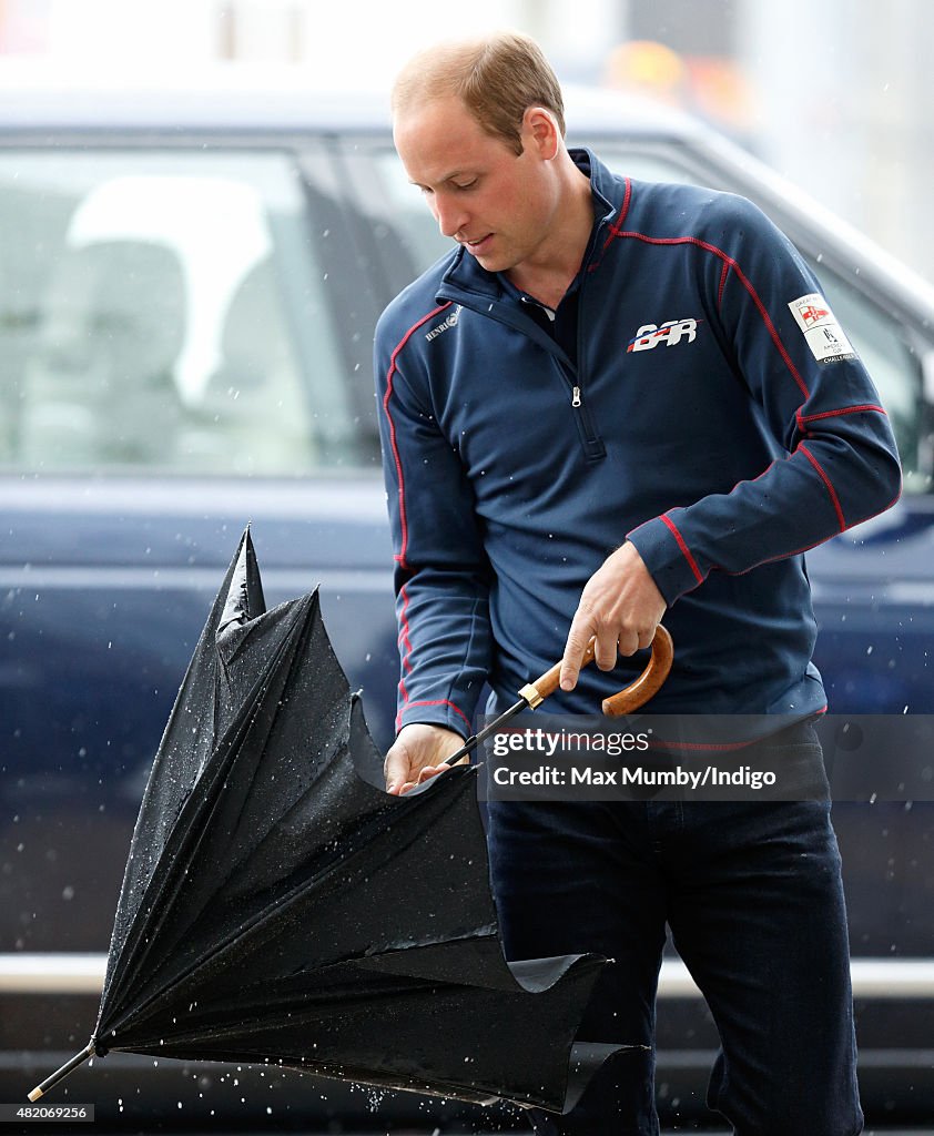 The Duke And Duchess Of Cambridge Attend The America's Cup World Series