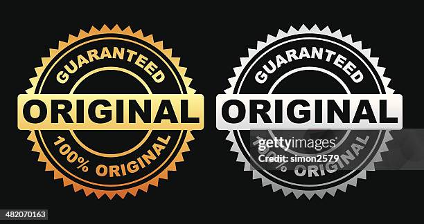 garantierte original label - engagement des clients stock-grafiken, -clipart, -cartoons und -symbole