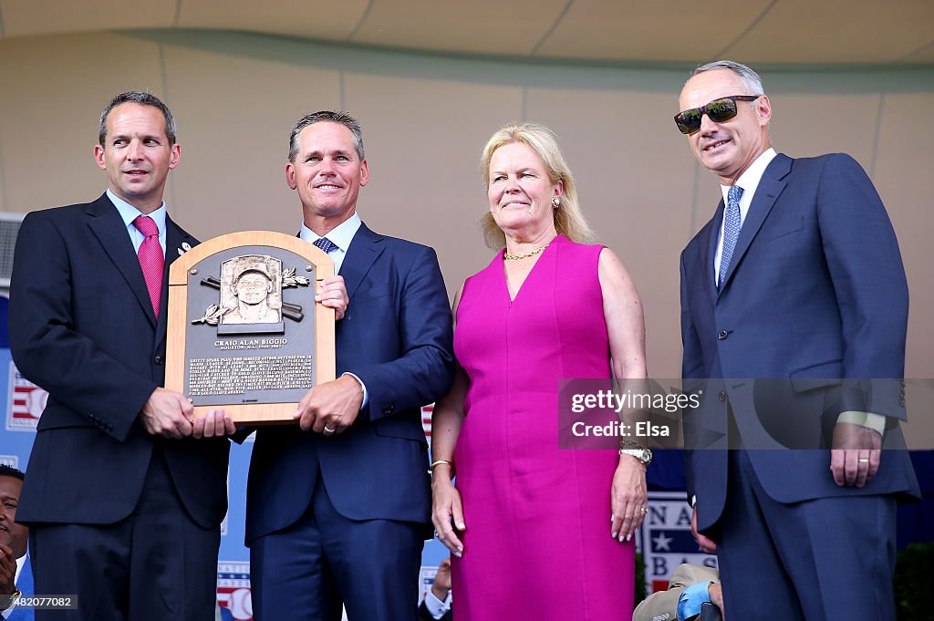 Baseball Hall of Fame Induction Ceremony