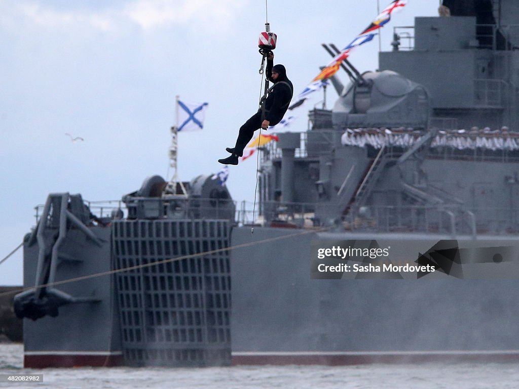 RUS:Celebrations Are Held For The Annual Russian Navy Day