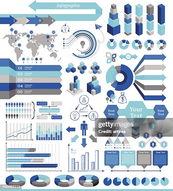 ilustraciones, imágenes clip art, dibujos animados e iconos de stock de infografía elementos - business travel