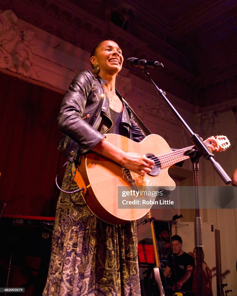 Ayo Performs At Bush Hall In London