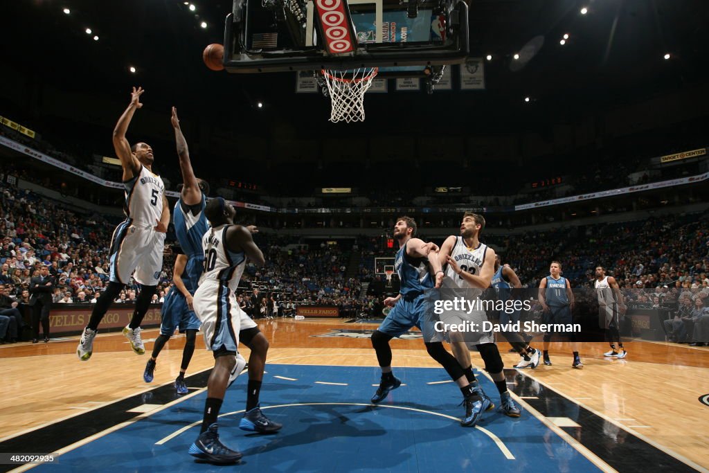 Memphis Grizzlies v Minnesota Timberwolves