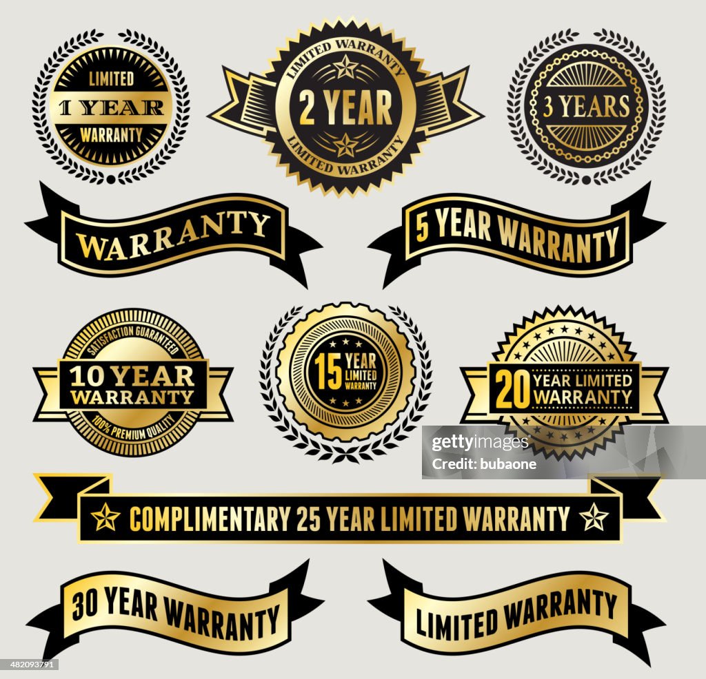 Limited Warranty Badge Collection