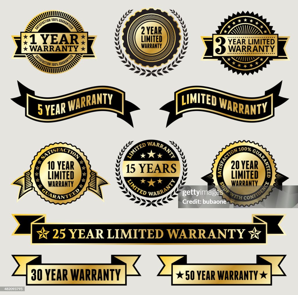 Limited Warranty Badge Collection