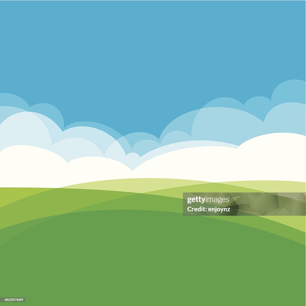 Landscape design background