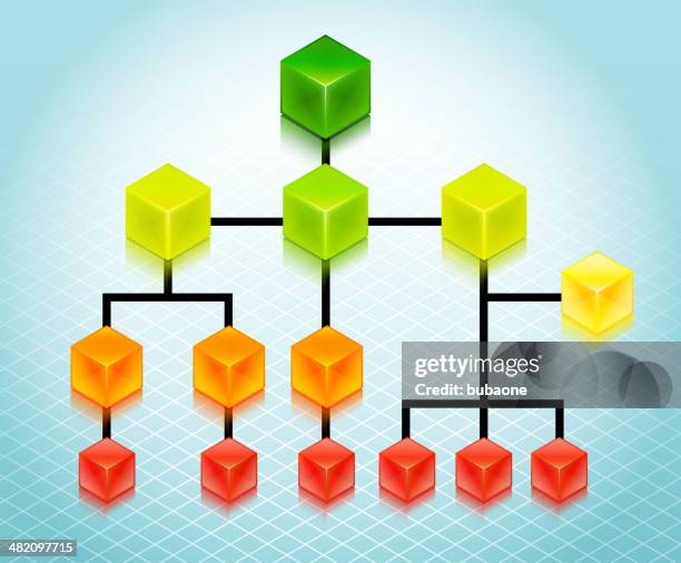 organizational chart business background - org chart background stock illustrations